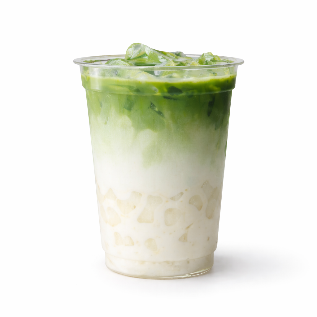 Iced Coconut Matcha Latte