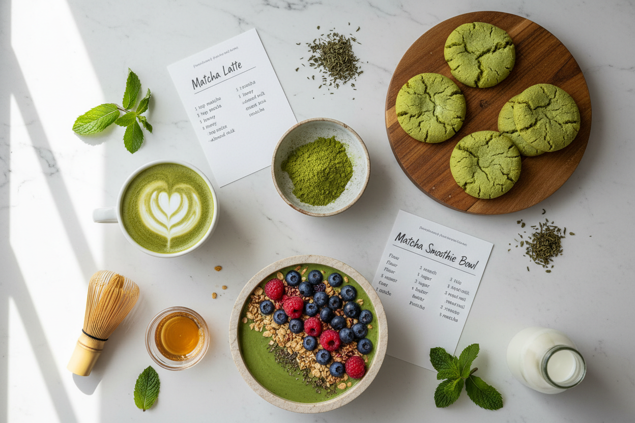 recepies for matcha
